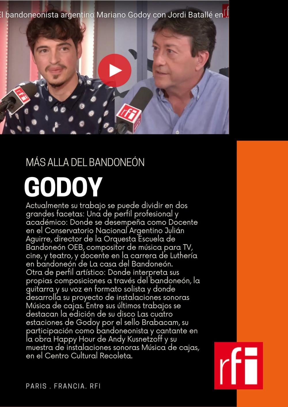 Press kit de Mariano Godoy, página 4