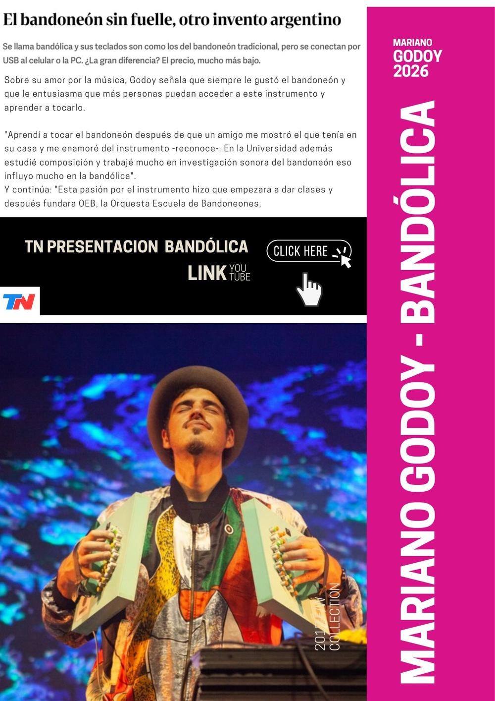 Press kit de Mariano Godoy, página 8